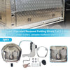 Trailer Tool Box Power Operated Recessed Whale Tail T Lock Handle
