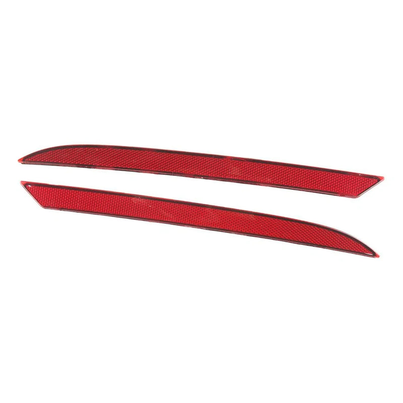 Ford Mustang Rear Bumper Lamp Reflectors Red (2018-2020)