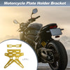 Make Model Plate Mount / 26×10 mm / Aluminum Alloy Yellow Hole