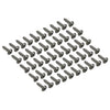 50pcs Car Bumper Mud Flaps Inner Fender Trim Panel Wheel Well Bolts