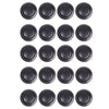 Black Plastic Car Make Model Ceiling Fixing 20 Buckle Pins