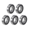 Make Model Ball Bearings Z2 15x32x8mm Double Sealed Chrome Steel 5pcs