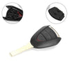 Porsche Cayman 3 x Remote Key Fob Case Shell Blade