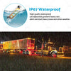 Truck Trailer Caravan 10x Amber/Red Clearance Lights