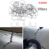 Car Bumper Fender Welding Plastic Repair Kit 500x 0.6mm Hot Stapler