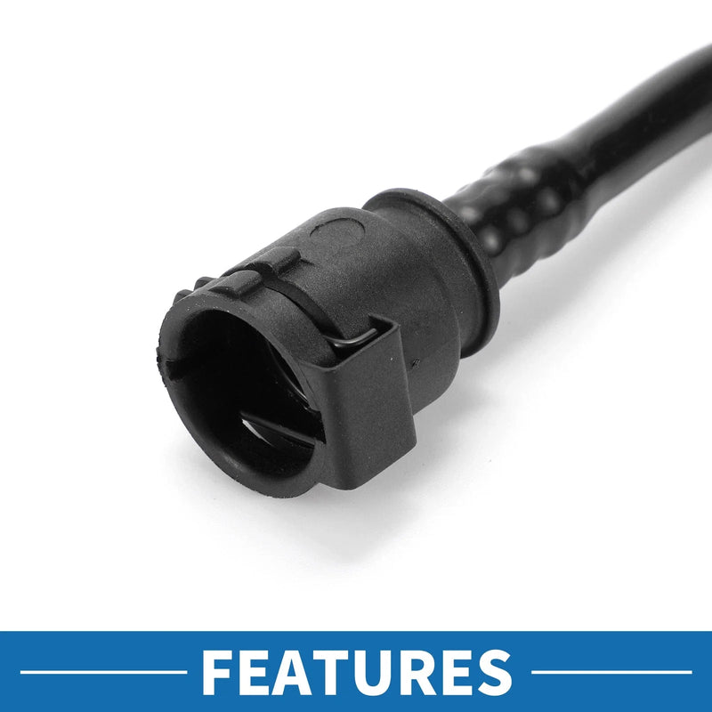 BMW 530e 2018-2022 Plastic Black 1 Pc Radiator Hose