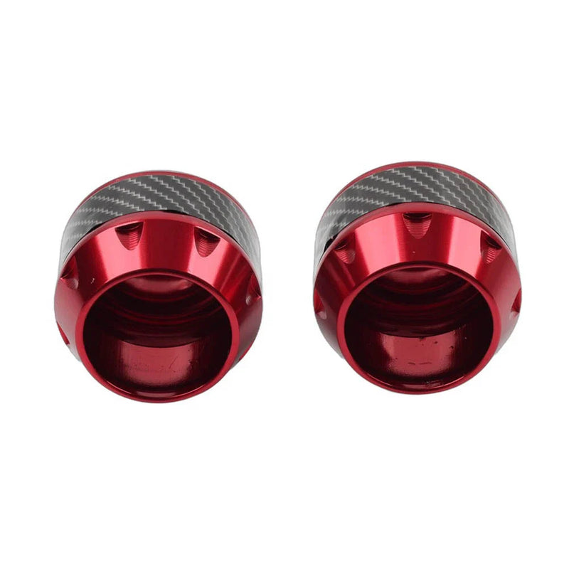 Motorcycle Crash Protection Red Front Fork Frame Sliders