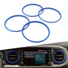 Toyota Tacoma AC Outer Vent Rings Trim Covers (2016-2022)