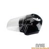 Harley Dyna Clear Headlight Fairing Windshield w/Extension Blocks