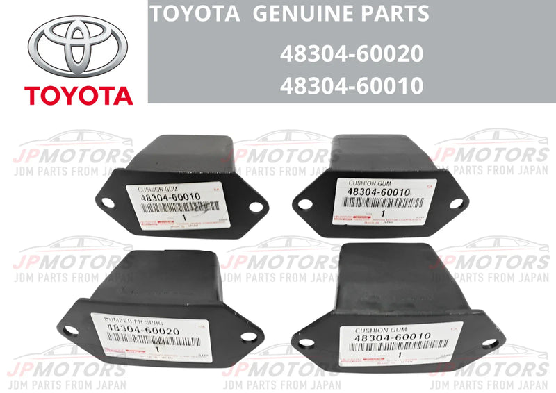 Toyota Land Cruiser FJ40 BJ40 Front Rear Spring Bumper Stop Set