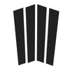 Porsche Panamera (2017-2021) Black 4 Pcs Door Pillar Window Trim