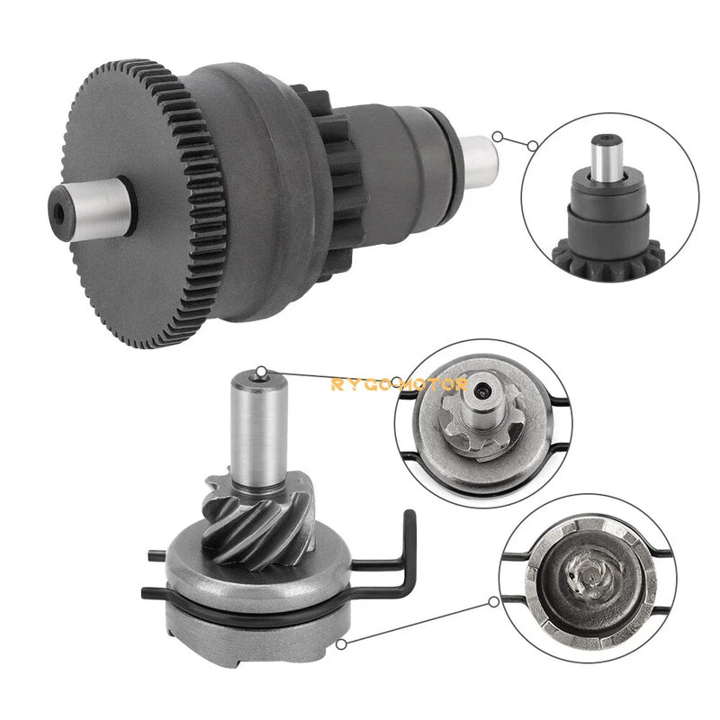GY6 49 50 139QMB Engine Moped ATV Starter Gear Kick Shaft Pedal Kit