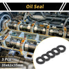 Oil Seal NBR Rubber 5 x 35x62x10mm Black