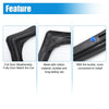 Jeep Wrangler Front Door Felt Gasket Trim Seal (2007-2018)