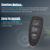 Ford Focus, Fiesta, Kuga, Mondeo Car Key Shell Case (2000-2023)