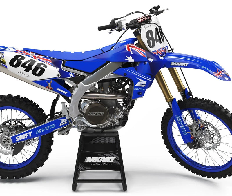 Yamaha YZ 250 (1996-2001) - Aussie Style Decals Graphics Kit