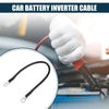 1ft Marine Battery Inverter Cable 8 AWG 5/16-3/8 in Battery Copper Wire Black