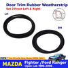 Door Trim Rubber Weatherstrip 1 PC Fits Ford Ranger 2D Open Cab UTE 1998-06 D09