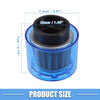Most Motorcycles Blue Air Filter Cleaner Straight 42mm/1.65"