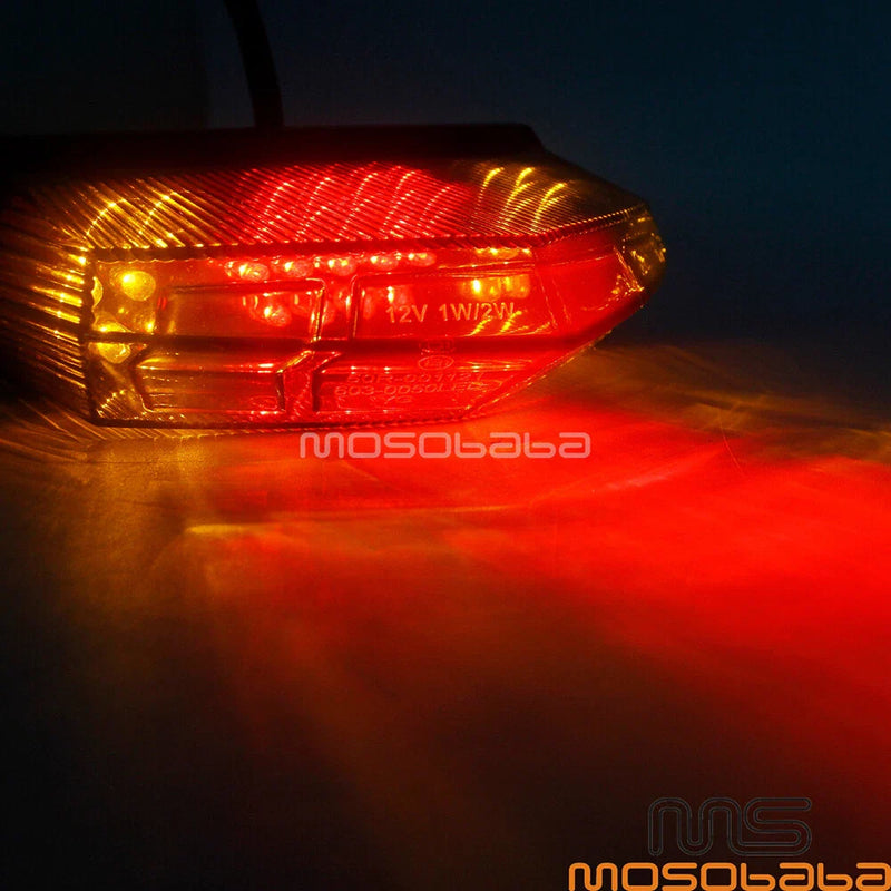 Motorcycle ATV Scooter Universal Smoke Brake Tail Light (No Year Specified)