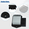 Toyota 4Runner Blower Motor Resistor Black Silver Tone