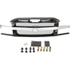 Grille 2002-06 For Chevy Avalanche 1500/2500 Black-Chr