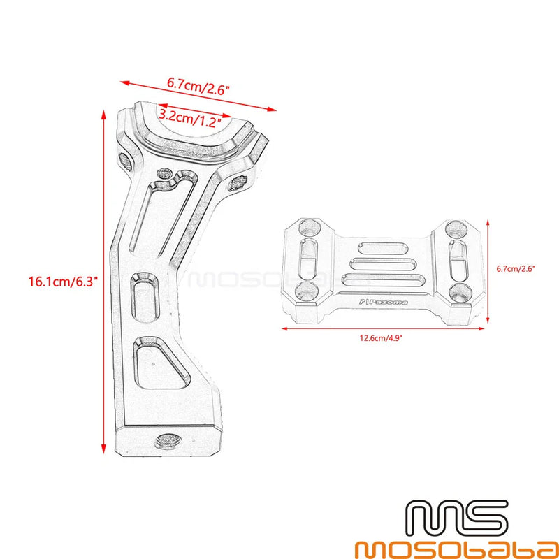Harley Pan America 1250 CVO 6.3" Pullback Handlebar Risers (2021-2023)