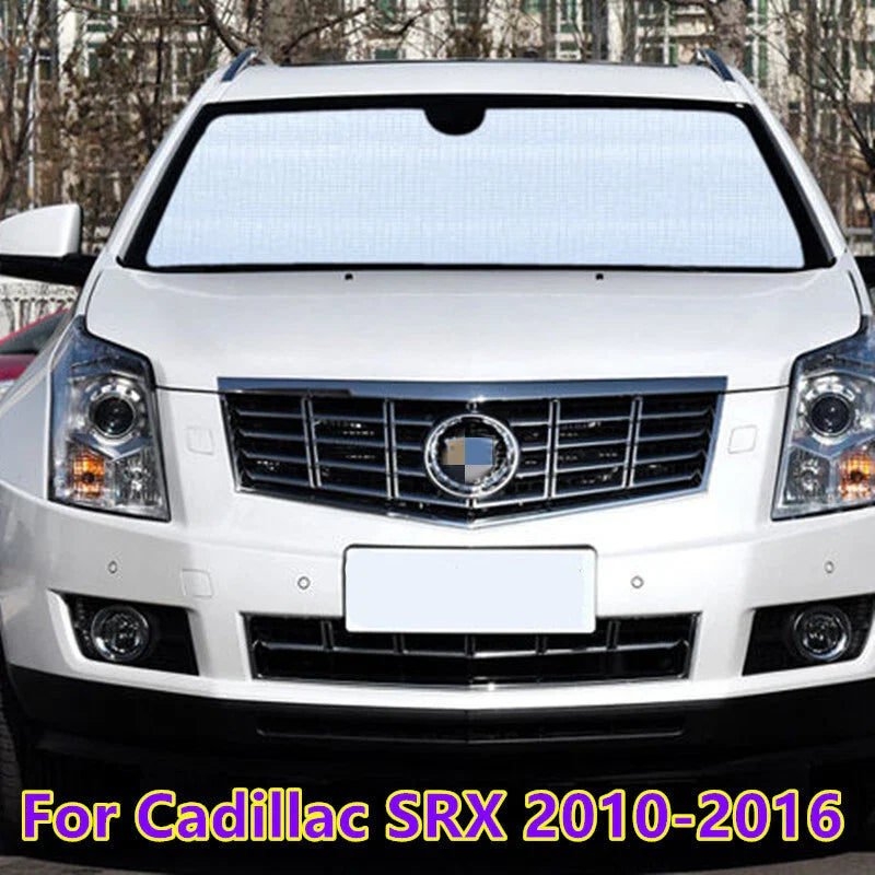 Cadillac SRX Front Windshield Privacy Thick Interior Sunshade (2010–2016)