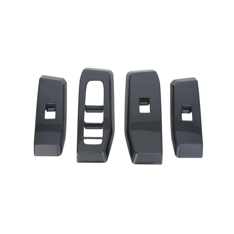 Toyota Prado 17x Black Interior Accessories Cover Trim Panel (2024–2025)