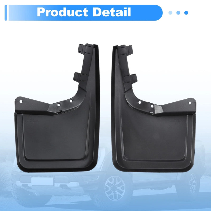Ford F-150 Front & Rear Splash Guards Mud Flaps (2021-2025)