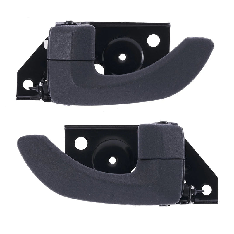 Hyundai Santa Fe SM Door Handle Inner 2 x Grey REAR LEFT+RIGHT (2000–2005)