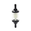 Bikes Black Universal 8MM 5/16 Inline Reusable Motorcycle Gas Fuel Filter