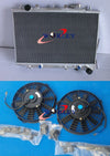Ford Capri 3 Row Aluminum Radiator & Fan (1989-1995)