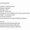 Kawasaki KLX250, KLX250SF, KLX250S Clutch Cable (2006-2018)