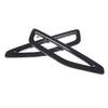 BMW X5 Black Side Fender Air Vent Trim Covers (2019-2022)