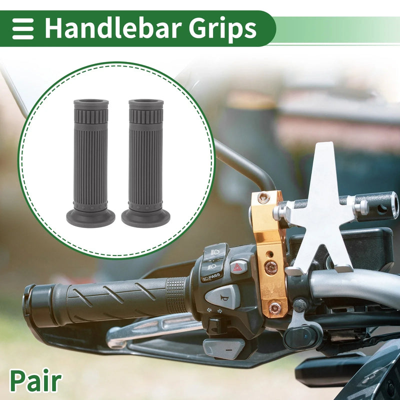 Motorcycle TPU Gray Grips 25mm Hand Grips Cover