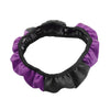 Car SUV 15" 1x Black Purple Microfiber Leather Steering Wheel Cover