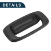 Chevrolet Silverado / GMC Sierra Black Tailgate Handle Bezel