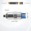 PERKINS MITSUBISHI 12V Fuel Cut-off Solenoid Valve