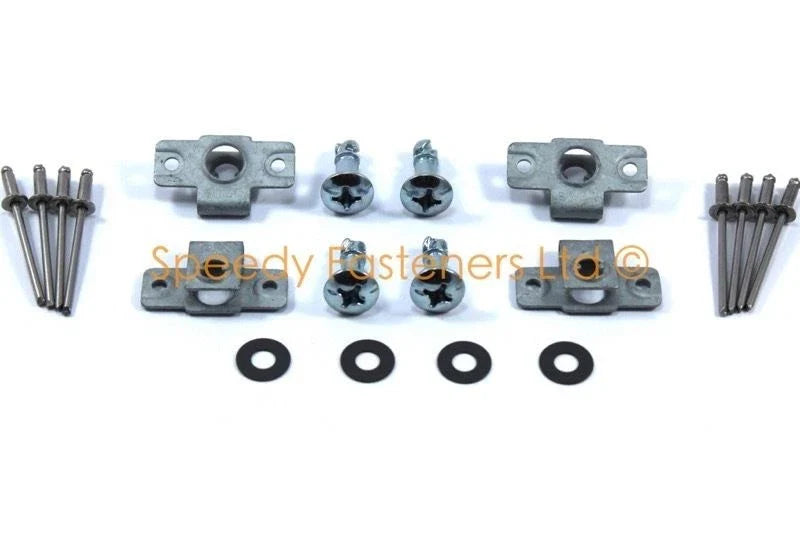 4x Dzus Fasteners Posi Dzus Fastener Quarter Turn Motorcycle Fairing 17mm