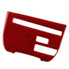 Nissan GTR R35 Carbon Fiber Red Central Console CD Panel Cover Trim (08-16)