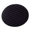 Universal Cars Black Carbon Fiber Cup Holder Pad Non-Slip Mat