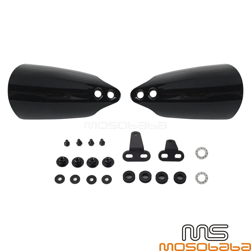 Harley Dyna Street Bob FXDB Hand Guards Wind Deflector Shield (2006-2017)