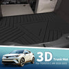 Toyota C-HR Flat Face / 1 Pc / Cargo Liner Rear Trunk Mat (2018–2023)