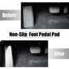 Jeep Renegade (2015-2020) Silver Tone Car Foot Rest Pedal Pad Cover