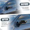 Toyota Prius Prime Pair Mirror Cover Overlay CF Pattern (2017–2023)