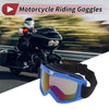 Motorcycle 1 Pc Motorcycle Riding Goggles Blue Purple Lens Blue Frame