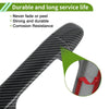 Toyota Alphard Carbon Fiber Black Exterior Door Handle Cover Trim (2015-2021)