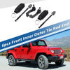 Jeep Dodge 6 x Front Inner Outer Tie Rod End Links Kit