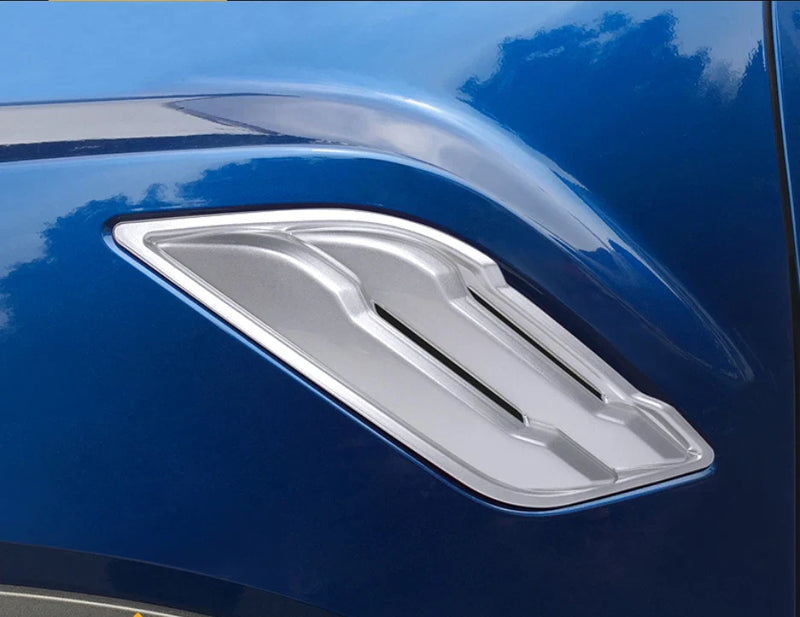 Ford F150 ABS Chrome Front Fender Air Outlet Vent Side Cover Trim (2015-2019)